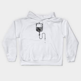 IV bag infusion procedure Kids Hoodie